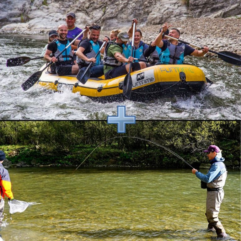 Wycieczka rafting+fishing